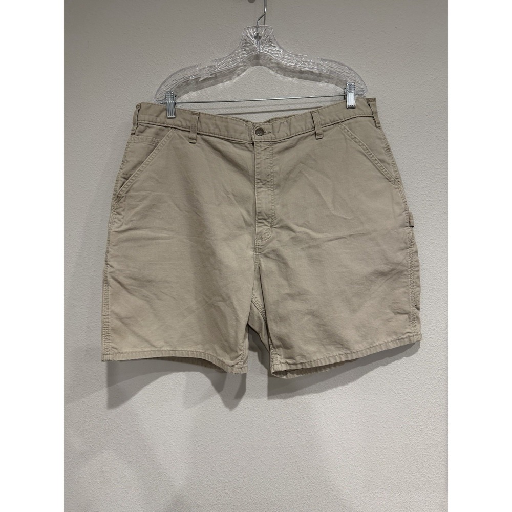 Carhartt Mens 40 Relaxed Fit Canvas Utility 7" Work Hiking Adventure Shorts